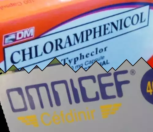 Cloranfenicol contra Omnicef