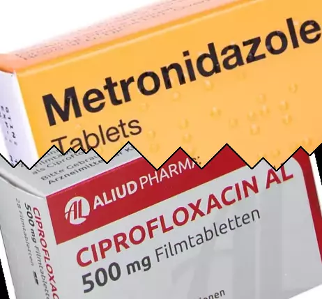 Metronidazol contra Ciprofloxacino
