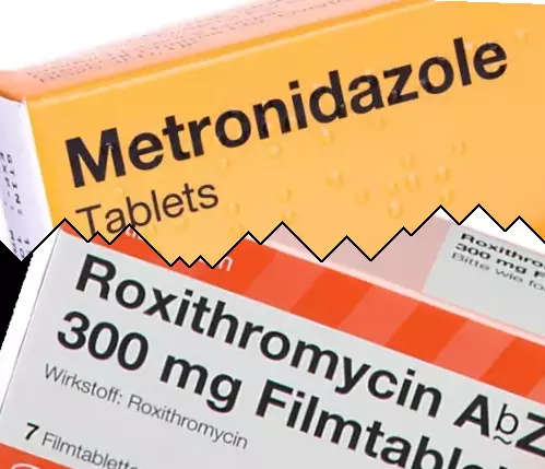 Metronidazol contra Roxitromicina